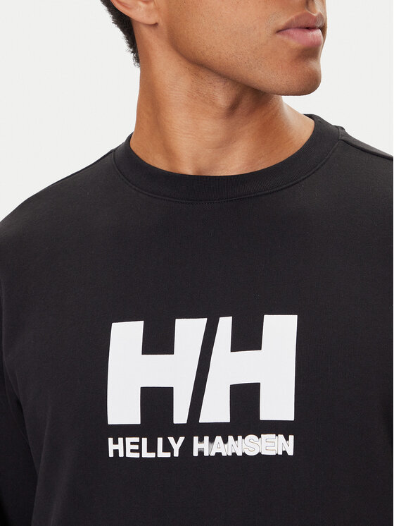 Helly Hansen Helly Hansen Mikina HH Logo 54583 Čierna Regular Fit