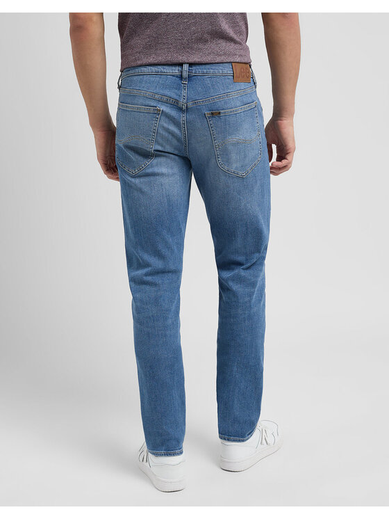 Lee Lee Jeansy DAREN ZIP FLY Niebieski Regular Fit