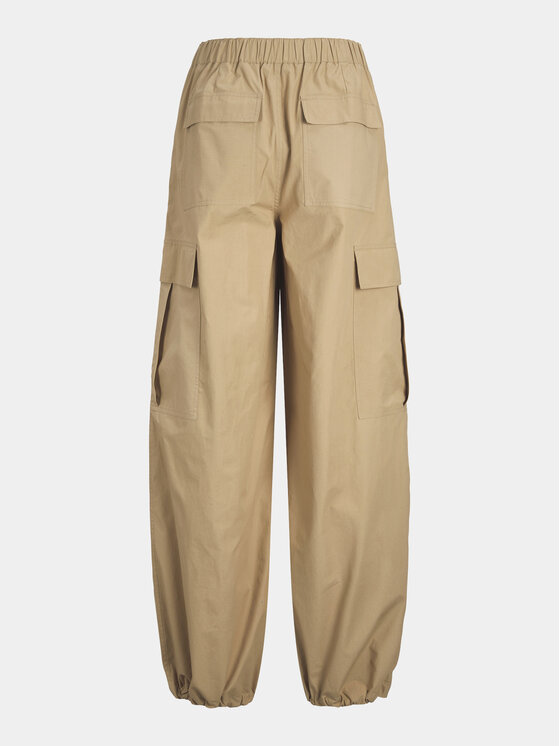 JJXX JJXX Hlače Yoko 12224655 Bež Cargo Fit