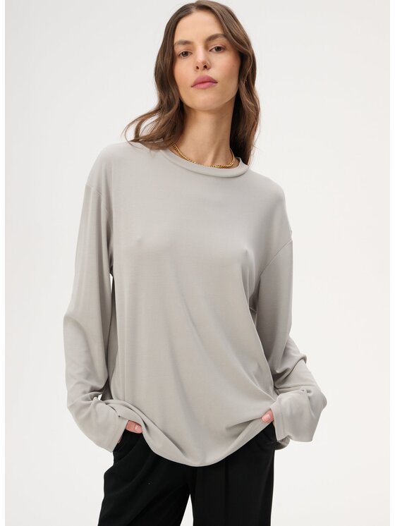 LEBRAND LEBRAND Longsleeve Anthony Szary jasny