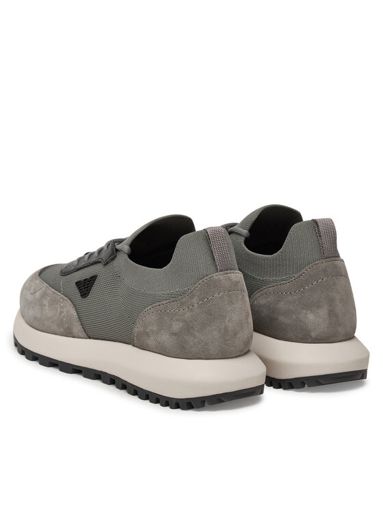 Emporio Armani Emporio Armani Sneakersy X4X659 XR105 U558 Sivá