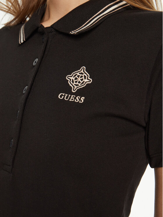 Guess Guess Tricou polo V5RP02 KCOK1 Bleumarin Regular Fit