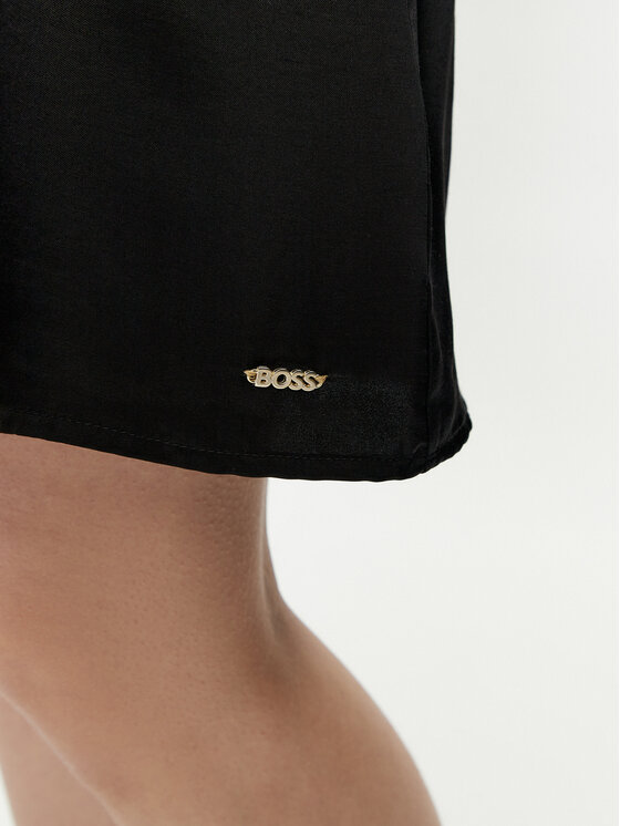 BOSS Boss Naktiniai marškiniai Audrey 50515631 Juoda Regular Fit
