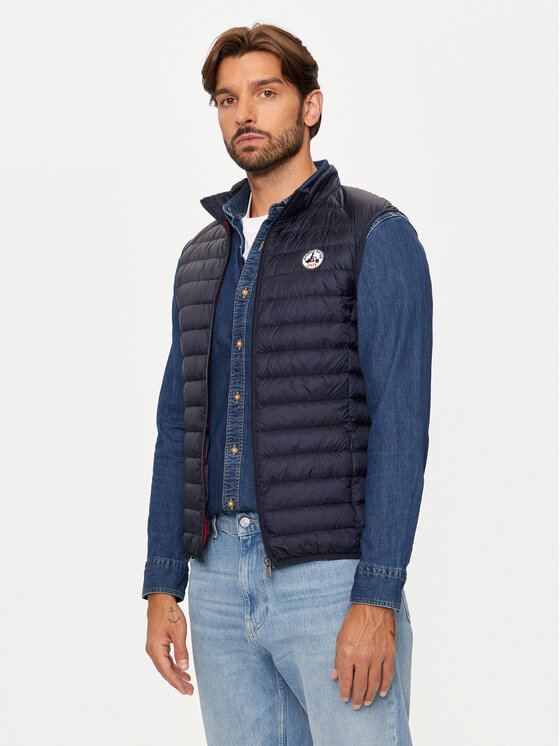 Jott Jott Mellény Tom P000MDOW04 Sötétkék Slim Fit