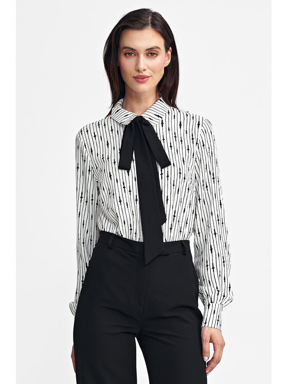 NIFE NIFE Halenka B178 Écru Regular Fit