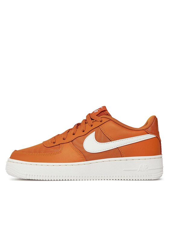 Nike Nike Sneakersy Air Force 1 Lv8 (GS) DX1656 800 Hnedá