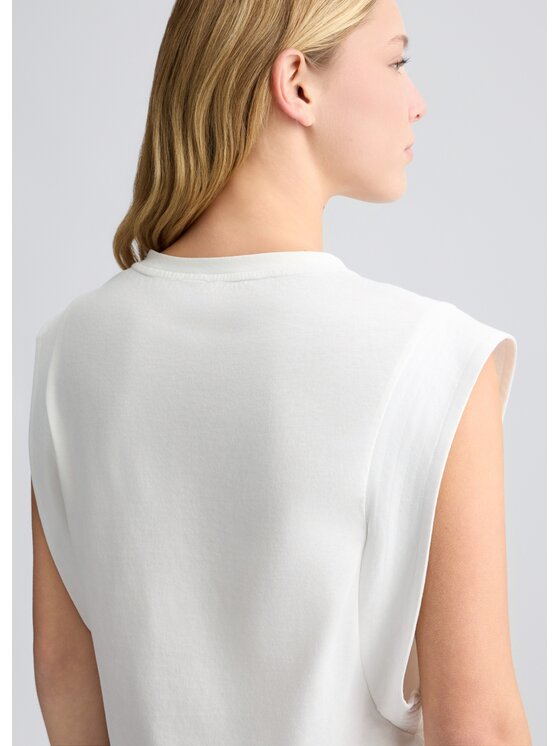 Liu Jo Liu Jo T-Shirt TA5272J630810105 Biały Regular Fit