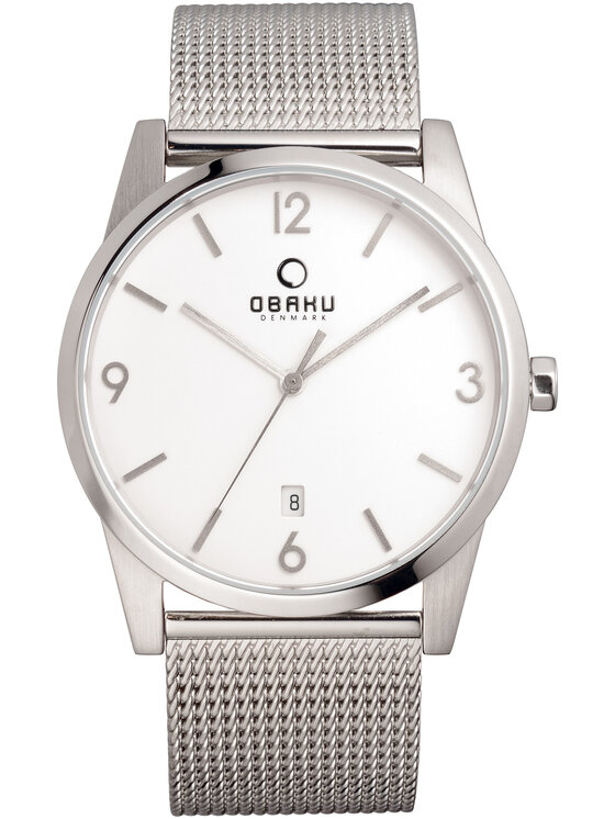 Obaku Obaku Zegarek V169GDCIMC Srebrny
