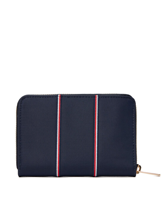 Tommy Hilfiger Tommy Hilfiger Pénztárca Th Icon Med Za Nylon Corp AW0AW17953 Kék