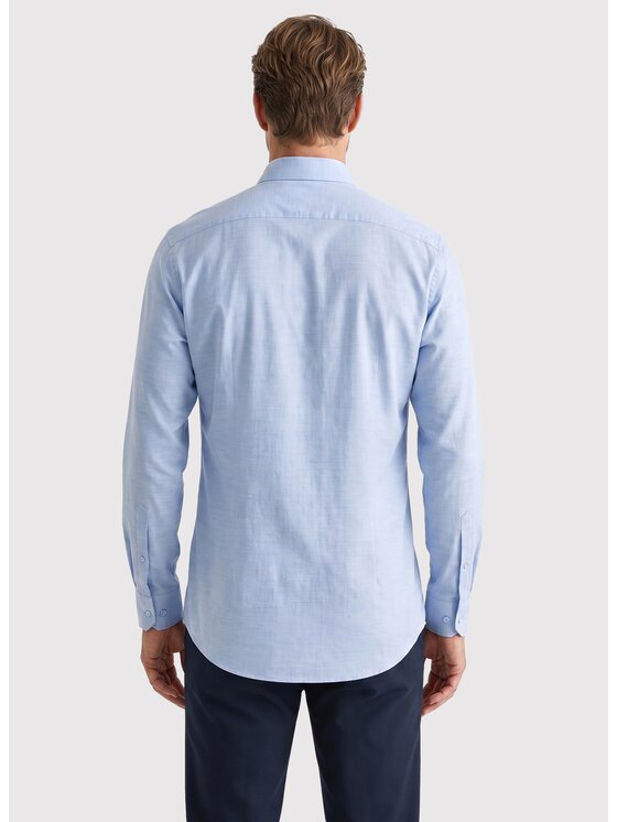 Pako Lorente Pako Lorente Koszula P26WP-1X-017 Niebieski Slim Fit