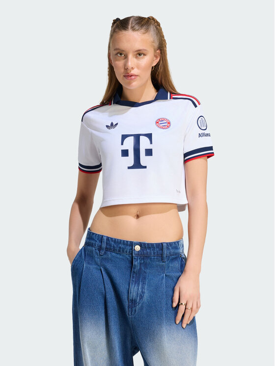 adidas adidas Koszulka techniczna 171370 Biały Regular Fit