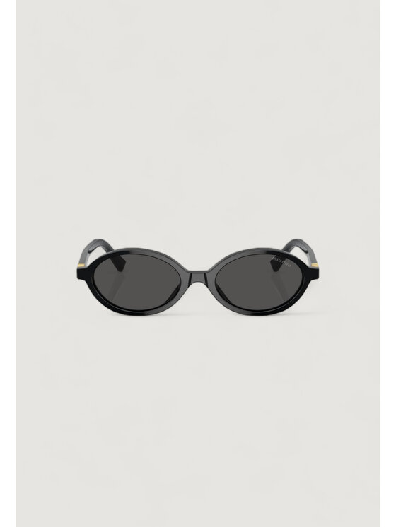 Miu Miu Miu Miu Okulary przeciwsłoneczne 0MU 04ZS 1AB5S0 Czarny