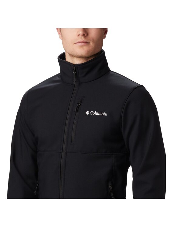 Columbia Columbia Kurtka softshell Ascender Softshell Jacket 1556534007 Czarny Regular Fit