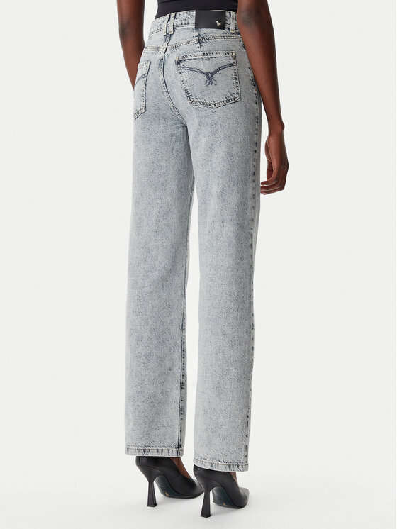 Patrizia Pepe Patrizia Pepe Blugi 8P0487/D1WZN-CA50 Gri Straight Leg