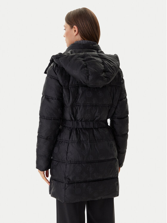 Guess Guess Žieminė striukė W5BL44 W2912 Juoda Regular Fit
