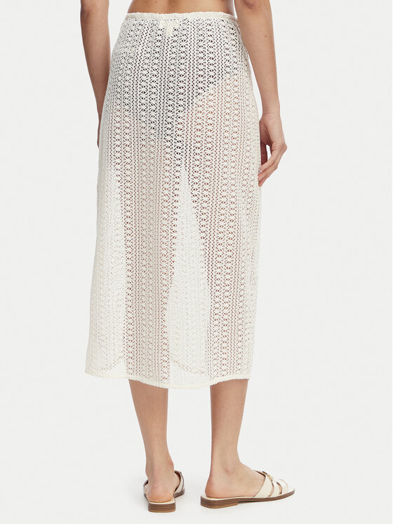 Ysabel Mora Ysabel Mora Spódnica midi 86284 Beżowy jasny Regular Fit