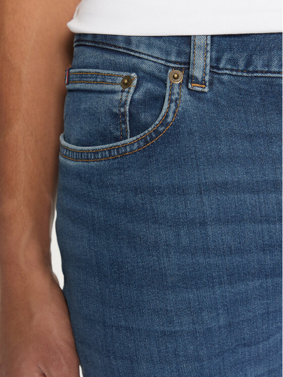 Tommy Hilfiger Tommy Hilfiger Jeansy Core Bleecker MW0MW39041 Niebieski Straight Fit
