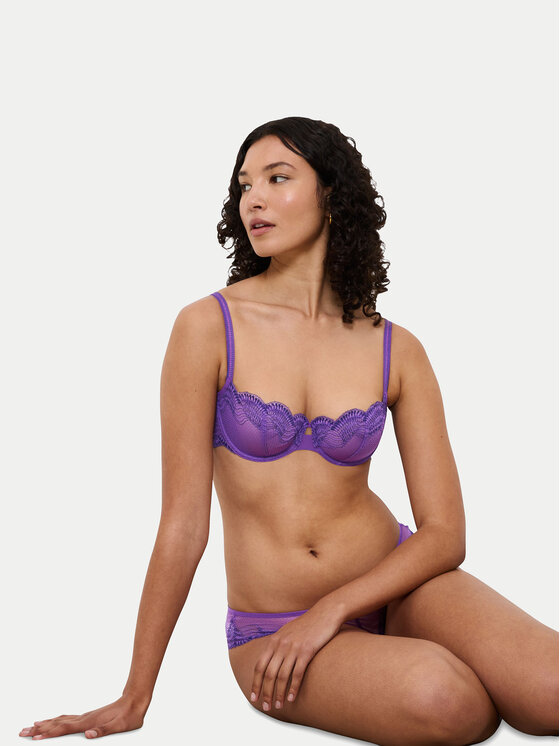 Triumph Triumph Balkonet nedrček Comfort Glam 10224928 Vijolična