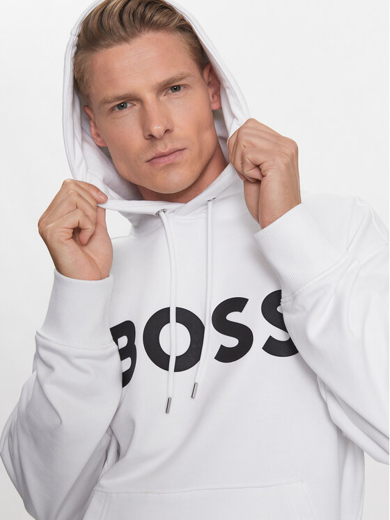 Boss Mikina Sullivan 16 50496661 Biela Oversize