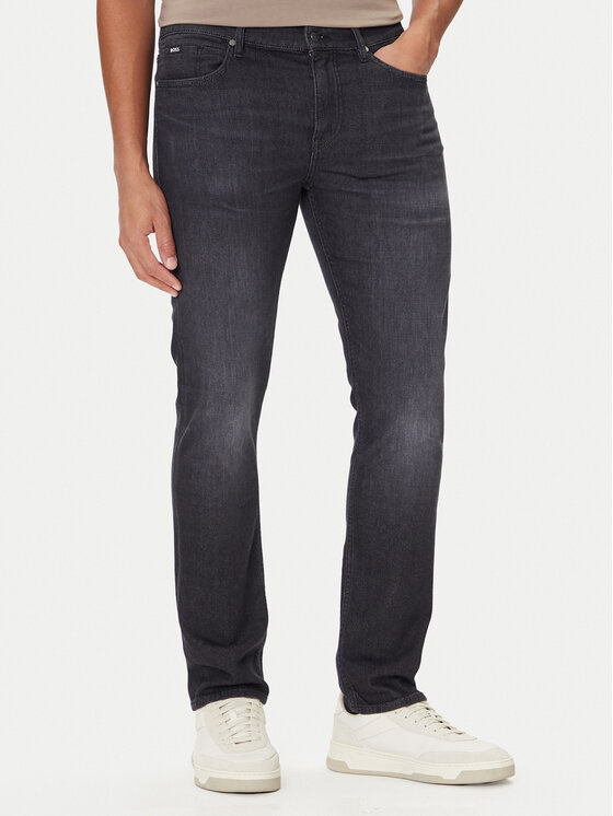 BOSS BOSS Дънки H-Delaware 50550954 Черен Slim Fit