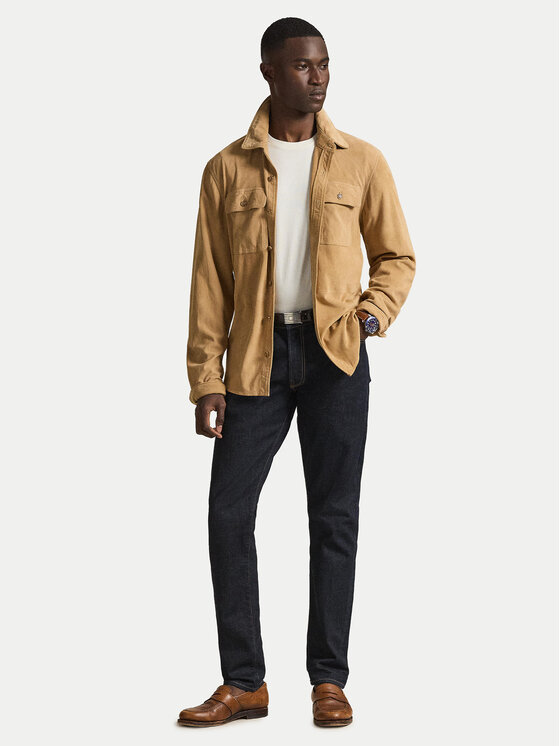 Polo Ralph Lauren Polo Ralph Lauren T-Shirt 710671438524 Εκρού Slim Fit