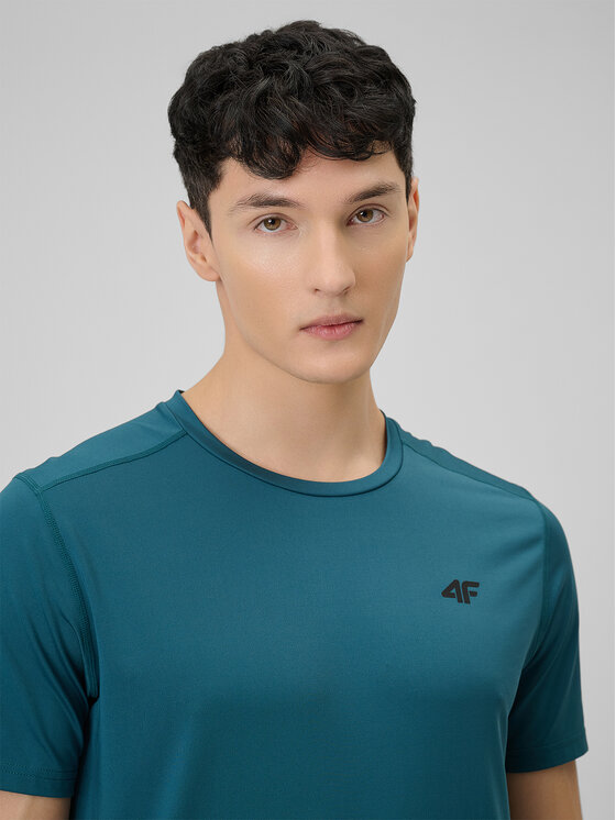 4F 4F Koszulka techniczna MULTI ACTIVE Zielony Regular Fit