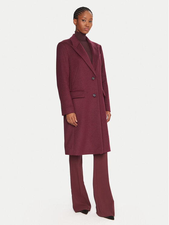 BOSS BOSS Vilnas mētelis Classin 50548371 Violets Regular Fit