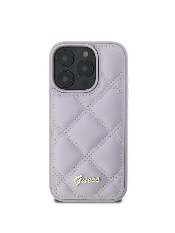 Guess Guess Etui na telefon iPhone 16 Pro Fioletowy