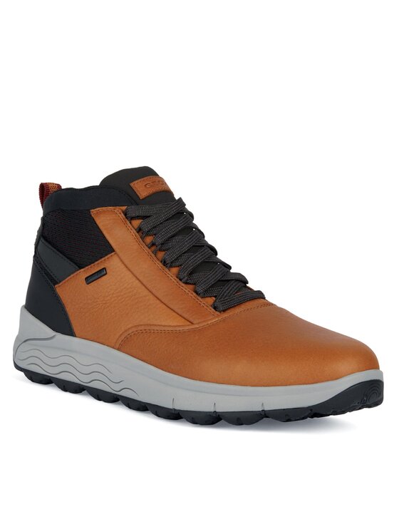 Geox Geox Šnurovacia obuv U Spherica 4x4 B Abx U26FDA 0FF6K C2112 Hnedá