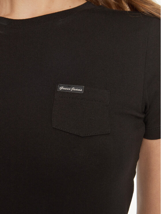 Guess Jeans Guess Jeans T-shirt W5RI52 J1314 Nero Regular Fit