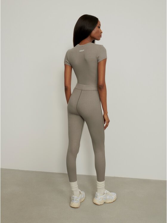 La Mania La Mania Leggings KISS 2 Marrone Active Fit