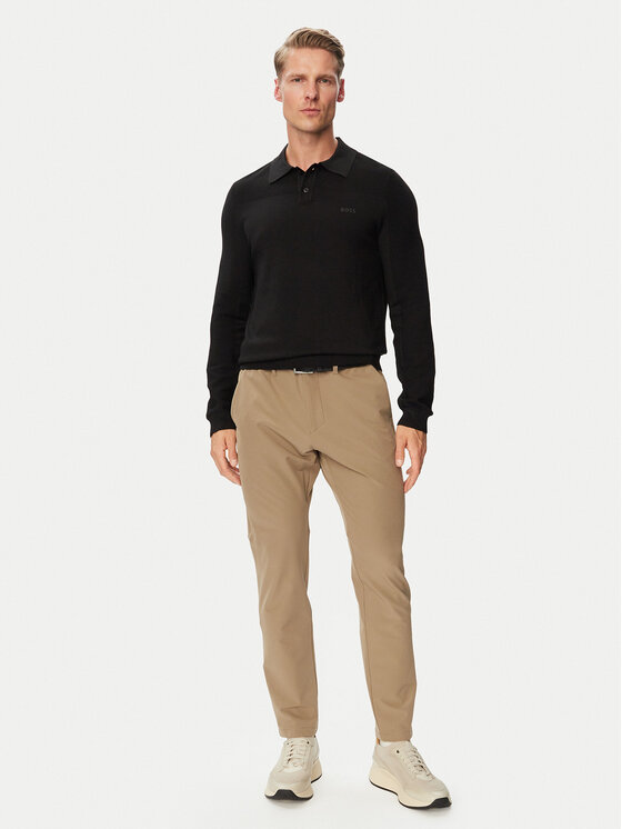 BOSS BOSS Pullover Momentum-X PL 50568962 Schwarz Regular Fit