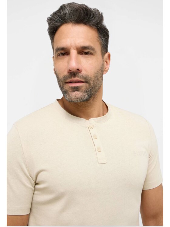 Mustang Mustang T-shirt Style Austin Beige Regular Fit