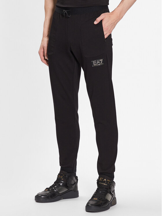 EA7 Emporio Armani EA7 Emporio Armani Teplákové kalhoty 3RPP67 PJFAZ 1200 Černá Regular Fit