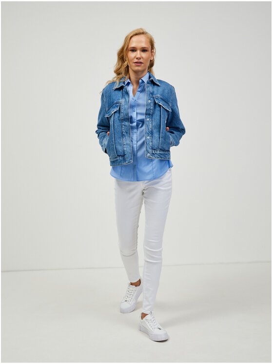 Orsay Orsay Koszula 690189-95__34 Biały Regular Fit