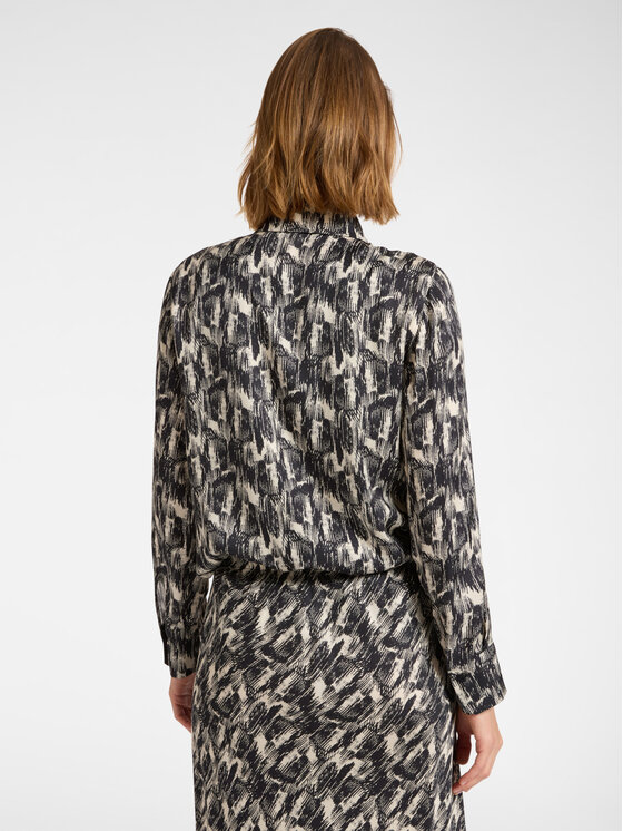 Elena Mirò Elena Mirò Camicia 5164P200251N001 Nero Regular Fit