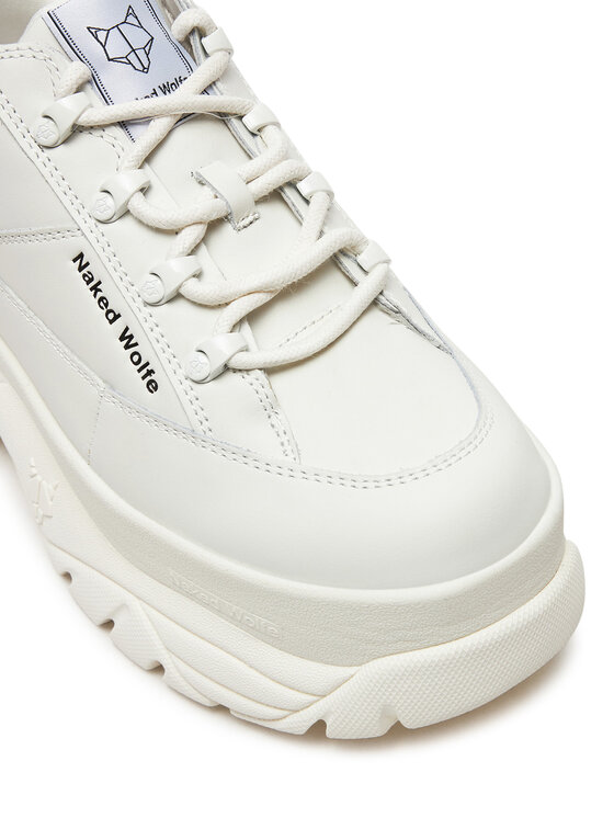 Naked Wolfe Naked Wolfe Sneakersy Sporty Biela