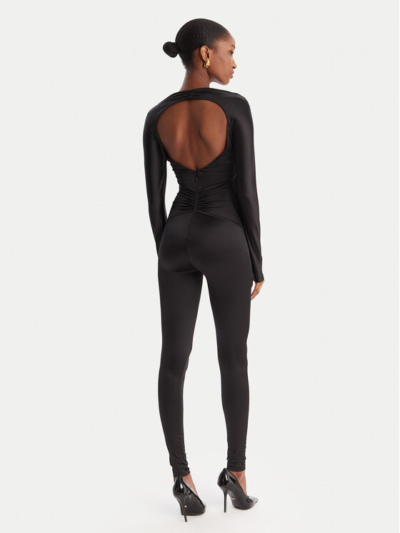 Elisabetta Franchi Elisabetta Franchi Ολόσωμη φόρμα TU-043-51E2-V500 Μαύρο Slim Fit