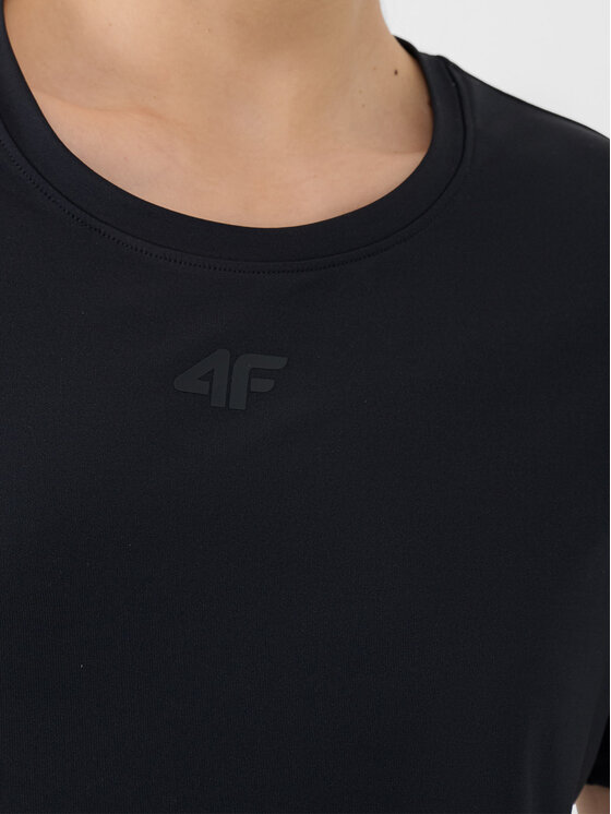 4F 4F T-Shirt 4FWAW26TFTSF2326-20S Czarny Active Fit