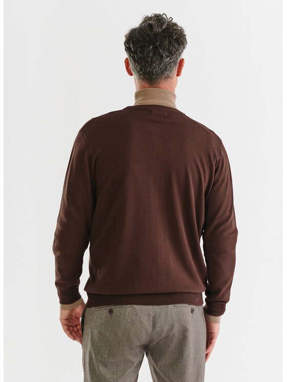 Pako Lorente Pako Lorente Kardigan P23WF-2X-005 Brązowy Classic Fit