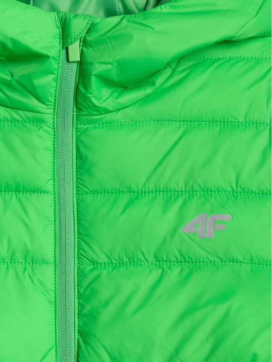 4F 4F Kurtka puchowa OUTERWEAR Zielony Regular Fit