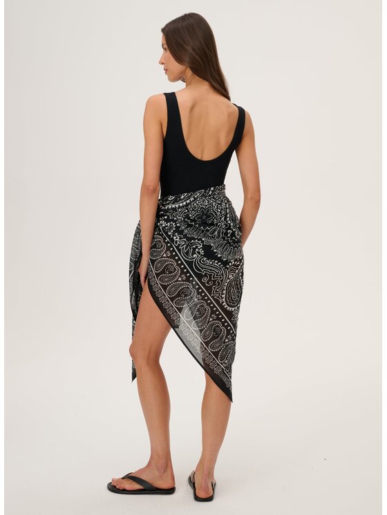 LEBRAND LEBRAND Pareo Riviera Czarny