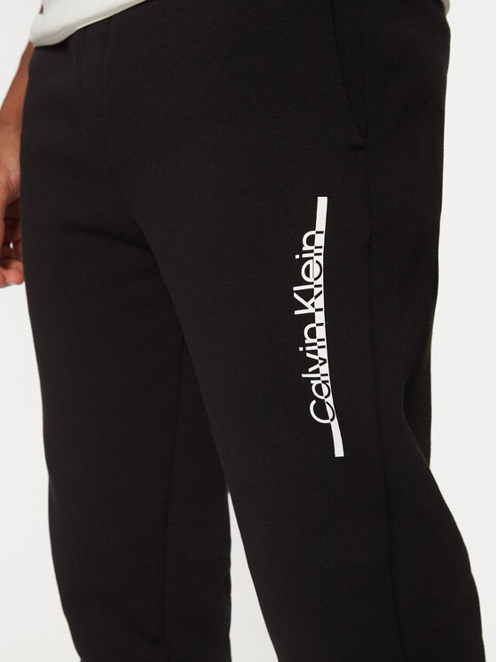 Calvin Klein Calvin Klein Jogginghose K10K114342 Schwarz Regular Fit
