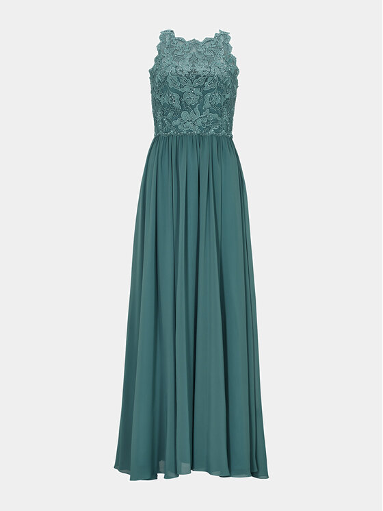 Hey Kyla Hey Kyla Abendkleid 5AG046HK Grün Regular Fit