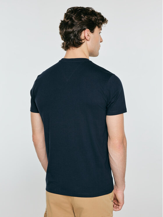 BIG STAR BIG STAR T-Shirt REGGER Granatowy Basic Fit