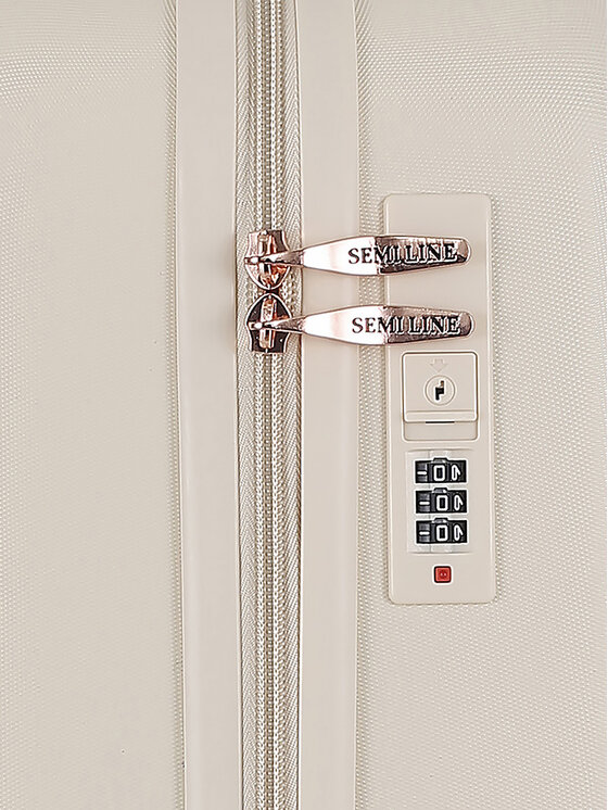 Semi Line Semi Line Veliki kofer T5791-3 Écru