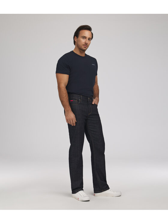 Lee Cooper Lee Cooper Jeansy JEANS M LC118 TOTEM RINSED Niebieski Regular Fit