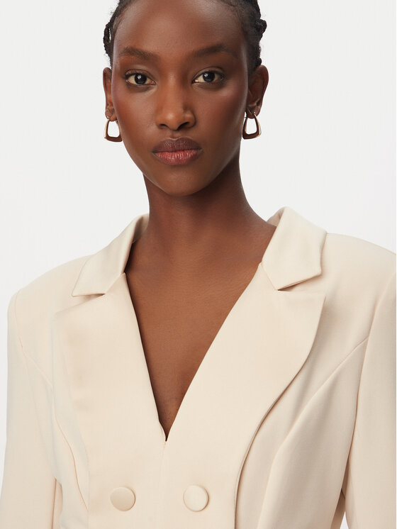 Rinascimento Rinascimento Abito da cocktail CFC0128109003 Beige Regular Fit