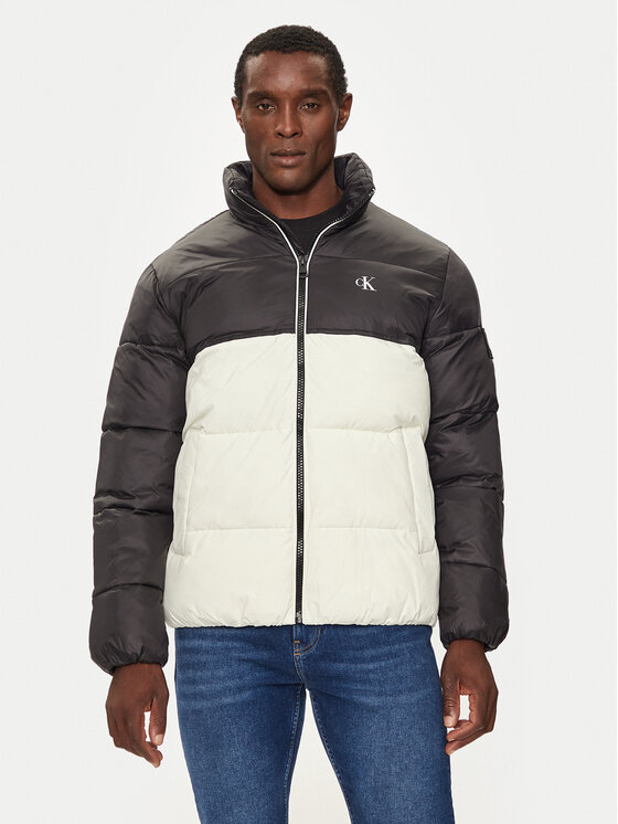 Calvin Klein Jeans Calvin Klein Jeans Зимно яке J30J325584 Екрю Regular Fit