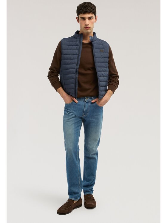 Trussardi Trussardi Kurtka puchowa F006M000037N034 Niebieski Regular Fit